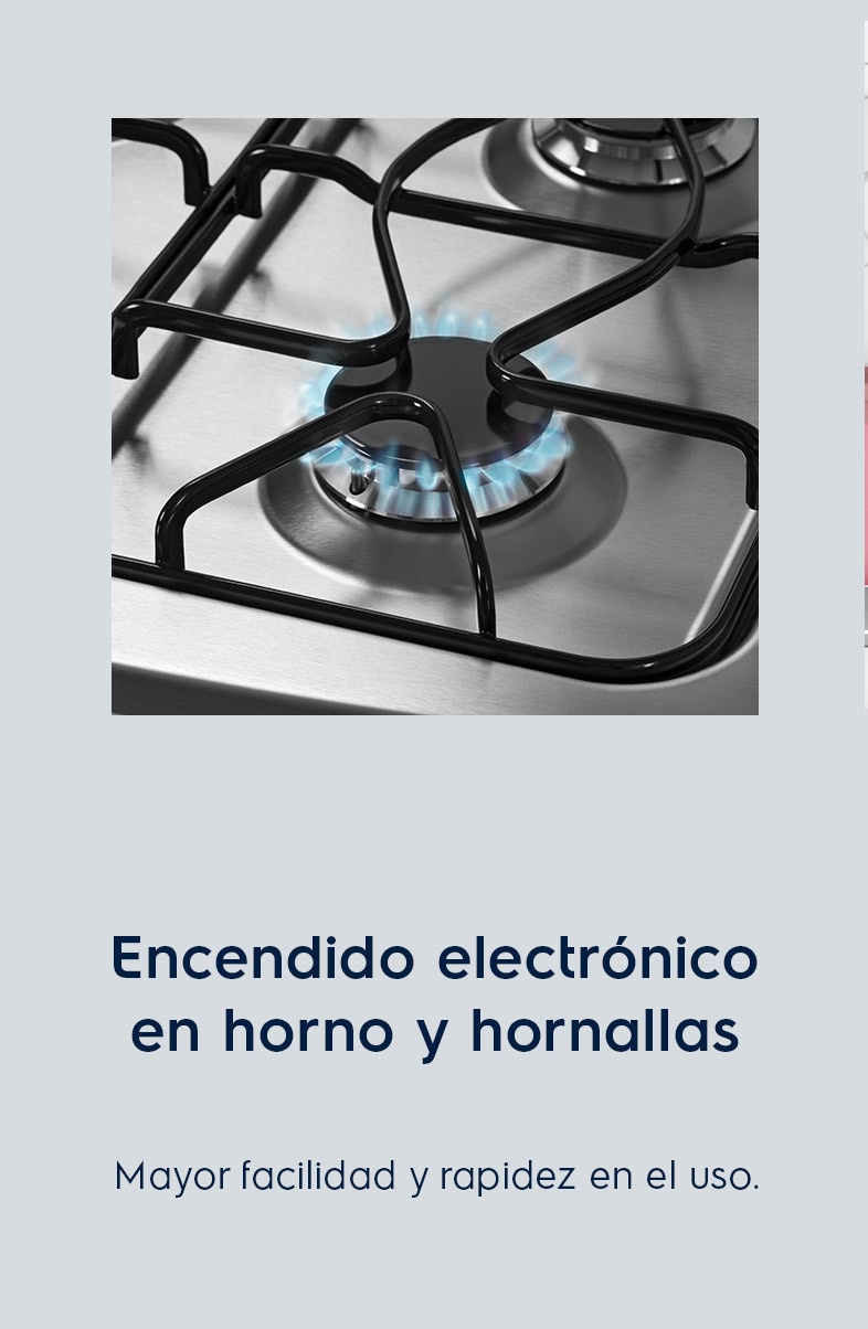 Cocina Electrolux EWMR856 BLANCA en Cetrogar.com