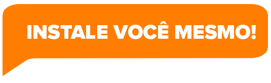 Balão Continental com a chamada: INSTALE VOCÊ MESMO!