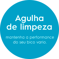 Agulha de limpeza