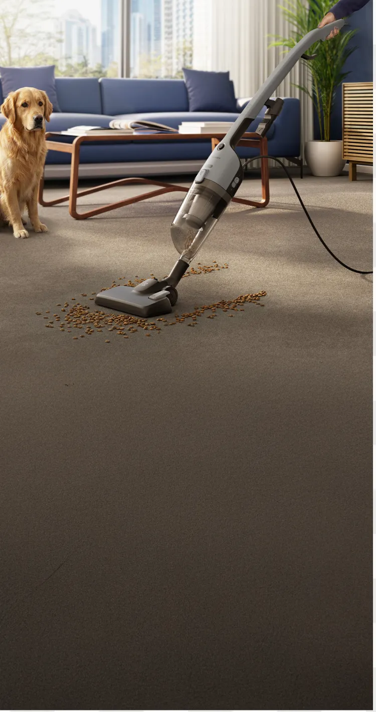 Aspirador de Pó Vertical com Fio Electrolux 1800 W Experience CyclonicPower e Filtro HEPA Cinza