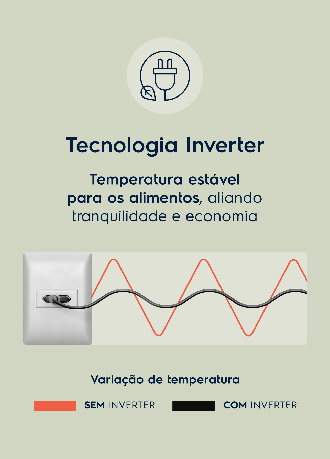 Geladeira Electrolux Frost Free Inverter 490L Inox