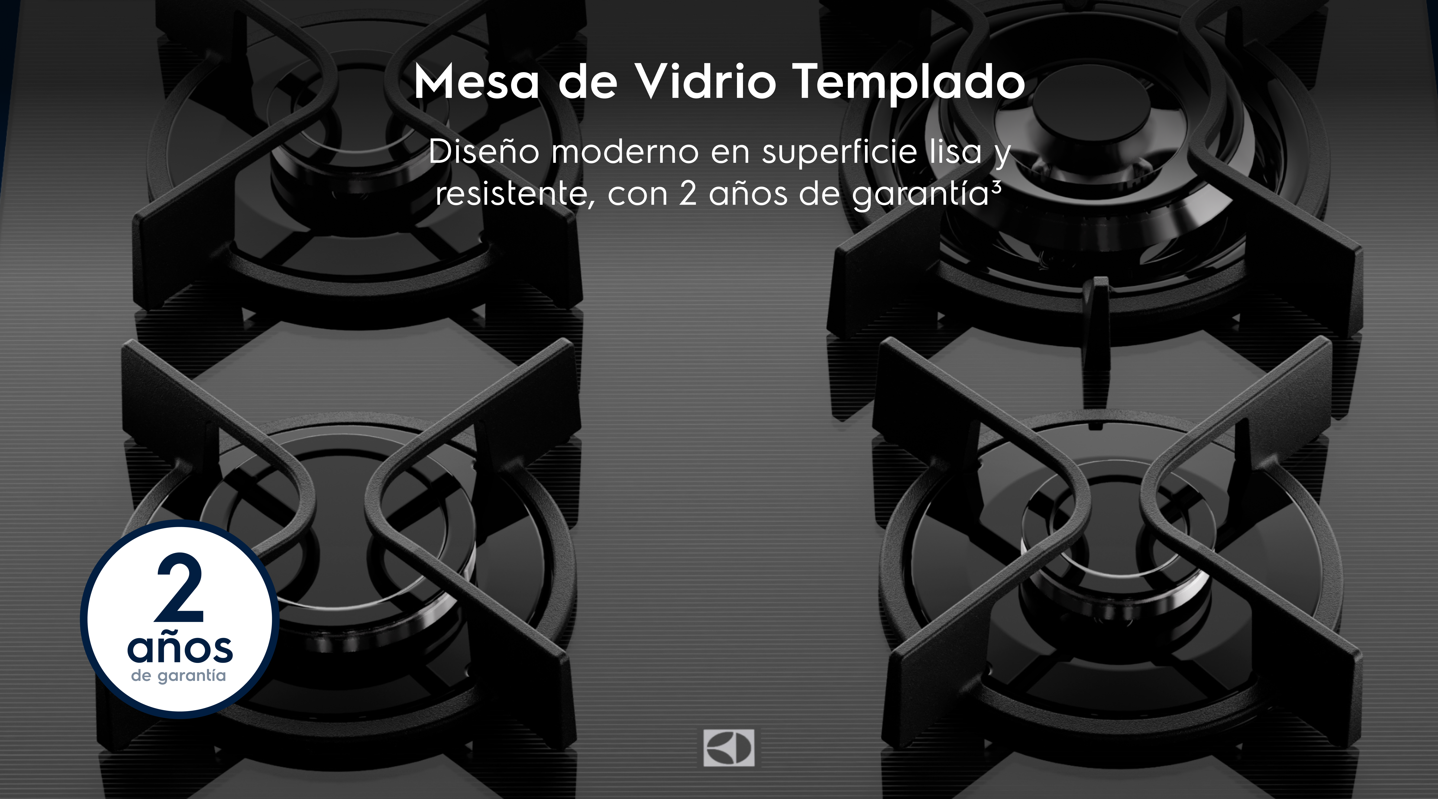 Mesa de Vidrio Templado  - Diseño moderno en superficie lisa y resistente, con 2 años de garantía3