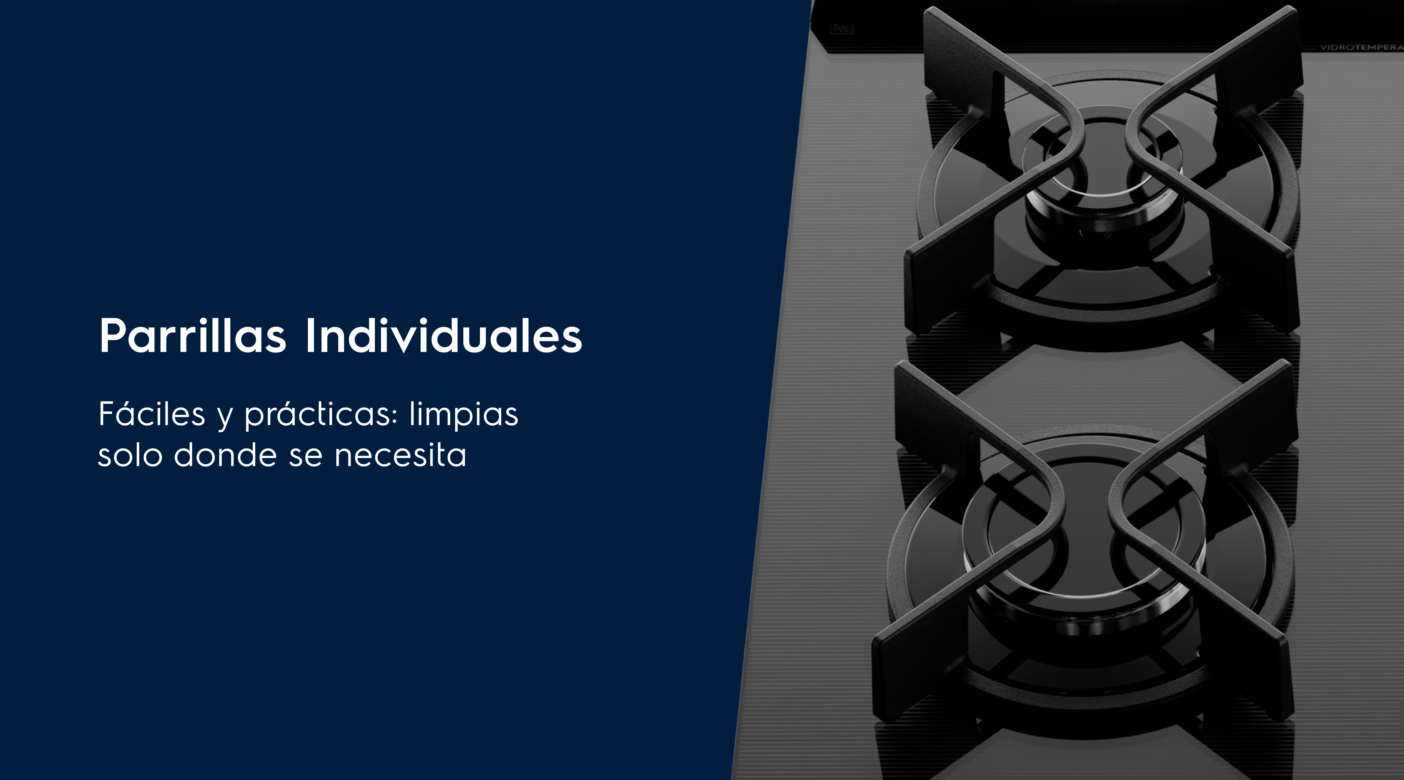 Parrillas Individuales  - Fáciles y prácticas: limpias