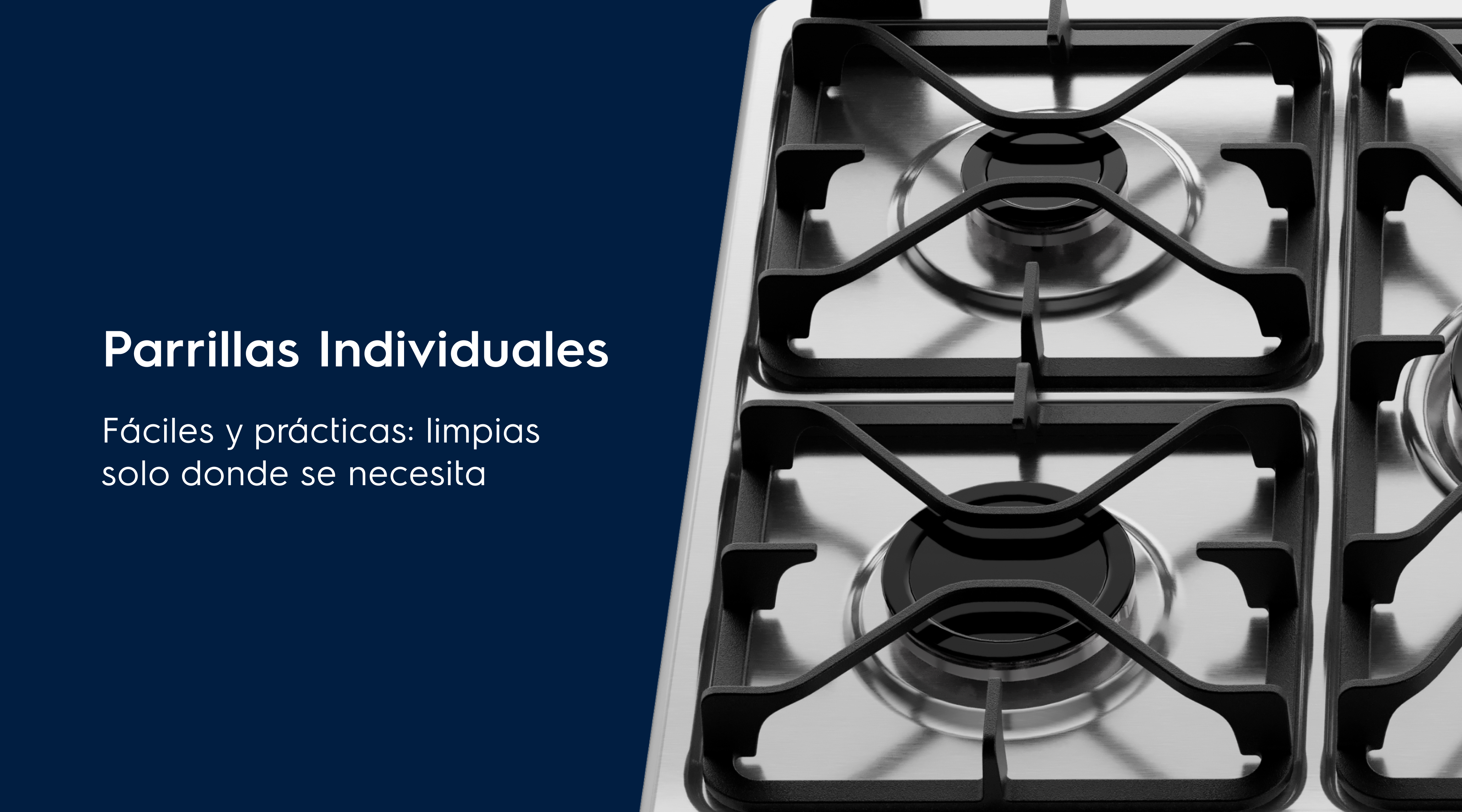 Parrillas Individuales  - Fáciles y prácticas: limpias