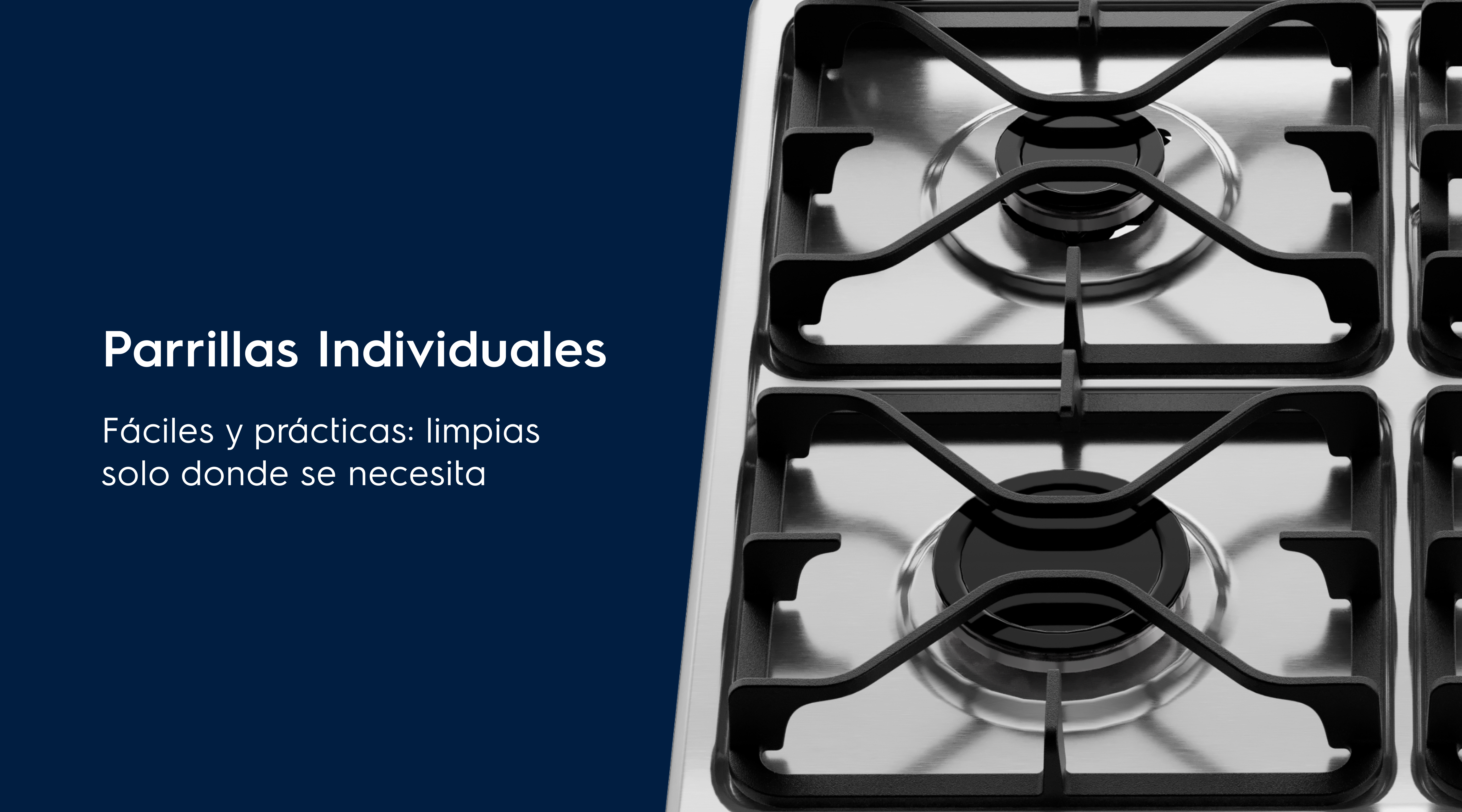 Parrillas Individuales  - Fáciles y prácticas: limpias
