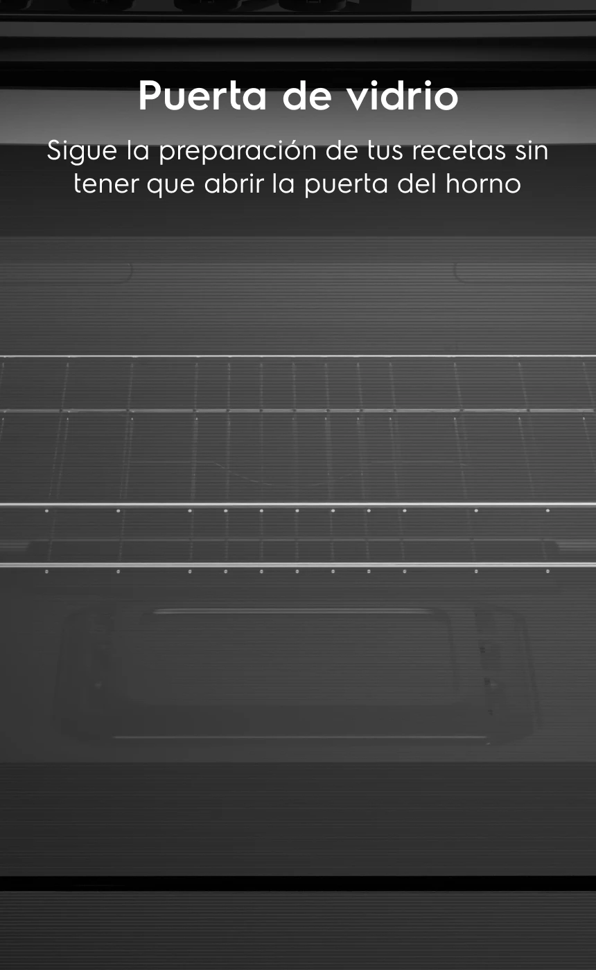 Lorem ipsum - Sigue la preparación de tus recetas sin tener que abrir la puerta del horno