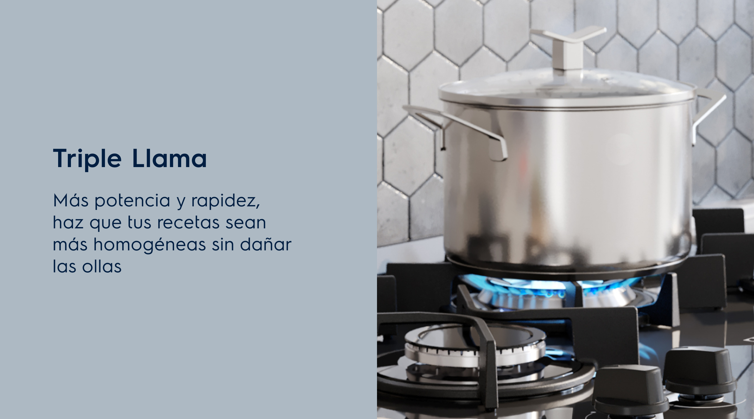 Más potencia y rapidez, haz que tus recetas sean más homogéneas sin dañar las ollas.