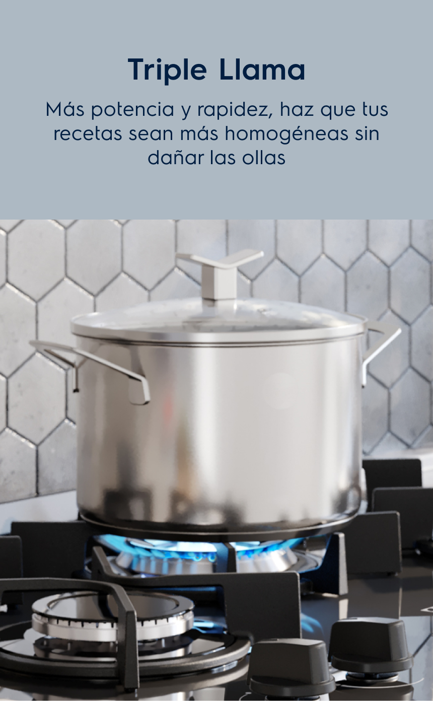 Más potencia y rapidez, haz que tus recetas sean más homogéneas sin dañar las ollas.