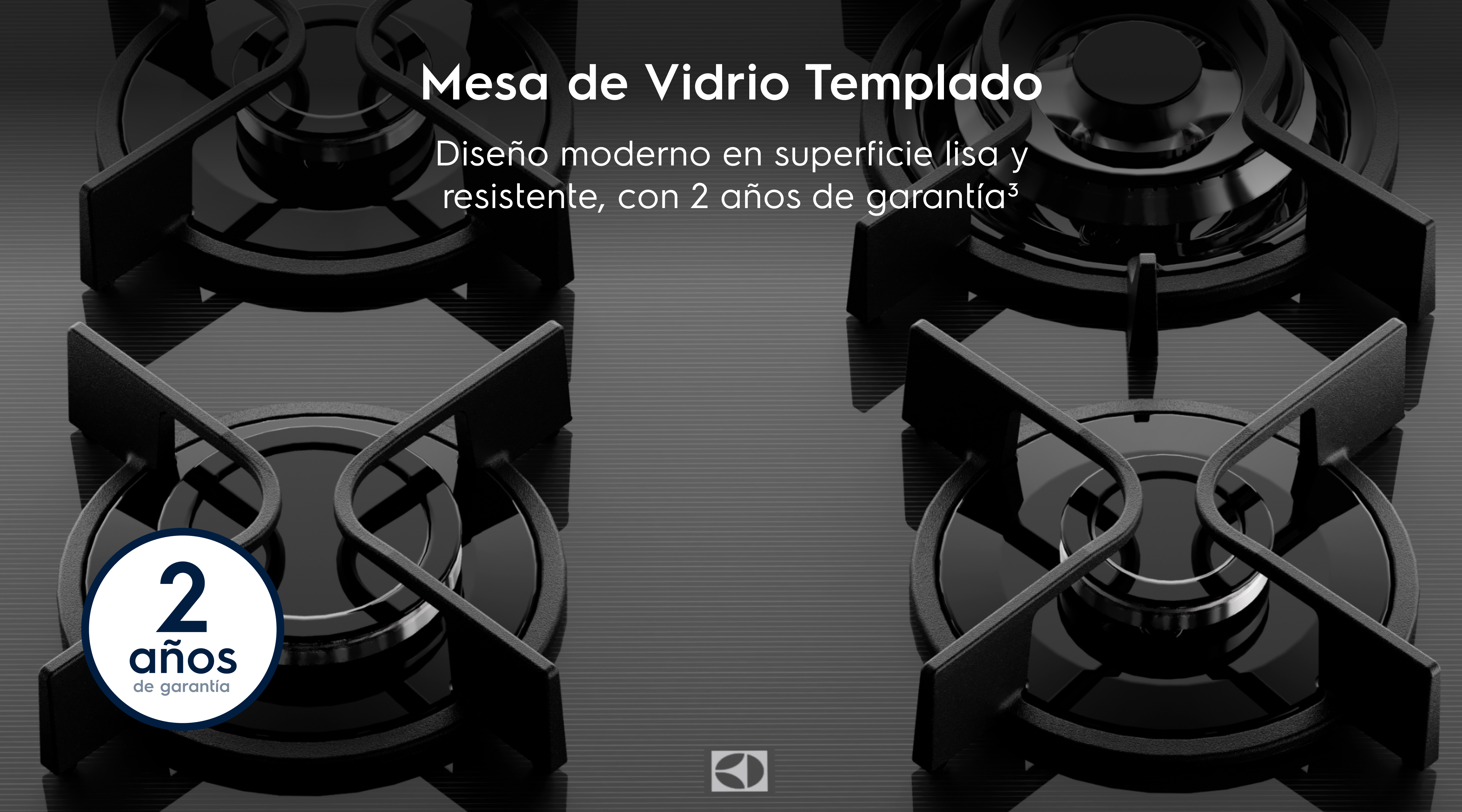 Mesa de Vidrio Templado  - Diseño moderno en superficie lisa y resistente, con 2 años de garantía3